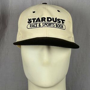 StarDust Race Sports Book Embroidered Snapback Cap Hat Las Vegas Resort Casino